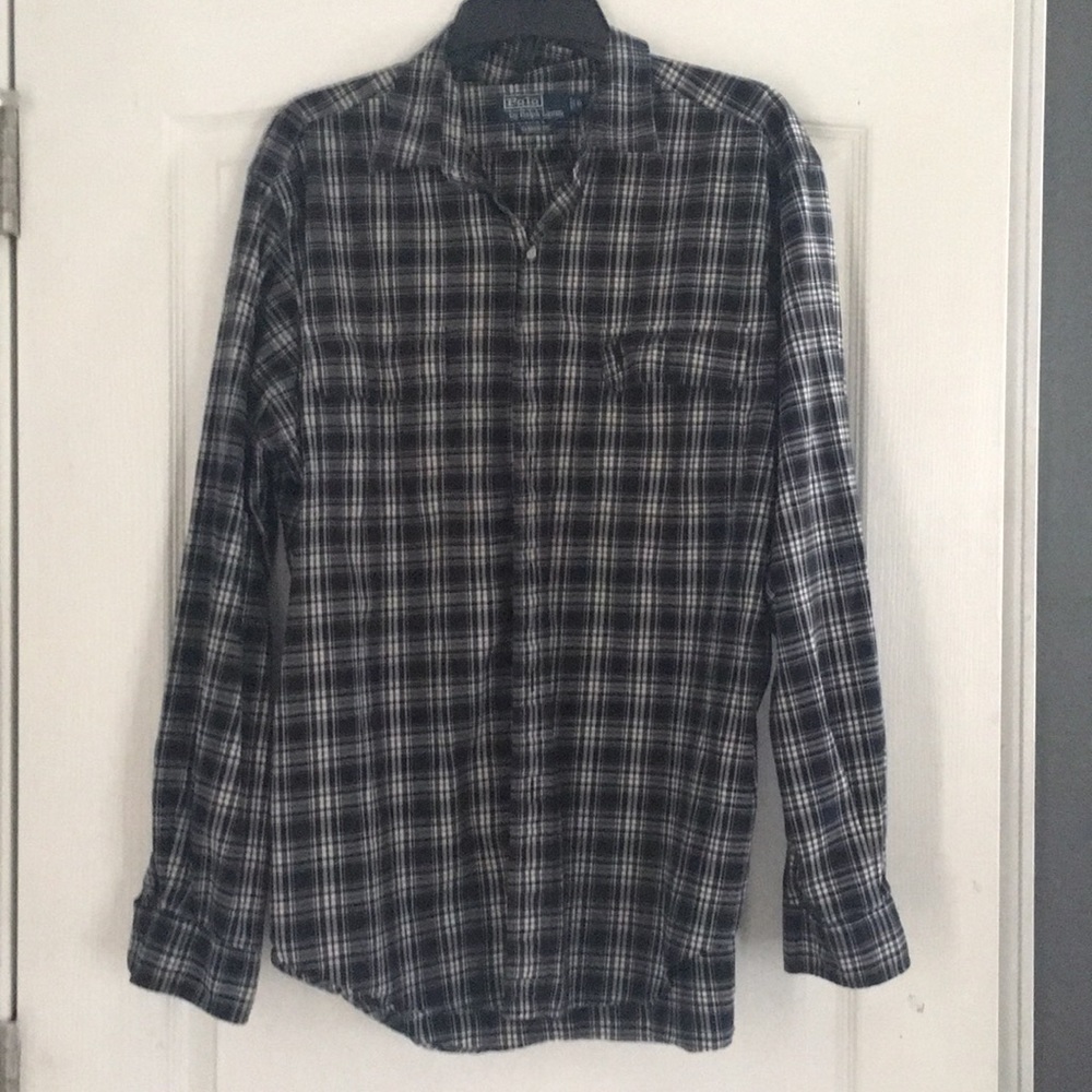 Plaid Polo Ralph Lauren button down shirt